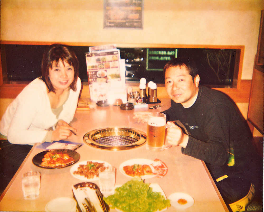 焼き肉店でデート。麻衣さん２８歳、寿澄さん４２歳