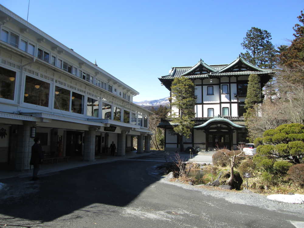 現存する日本最古の西洋式ホテルの日光金谷ホテル