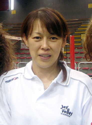 バレーボール日本女子ユースのコーチに就任した中田久美さん