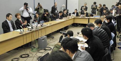 柔道女子日本代表の園田隆二前監督の暴力問題について、選手の代理人の弁護士が行った記者会見