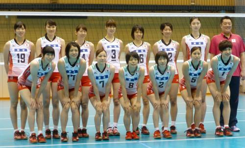 バレーボールのワールドグランドチャンピオンズカップに出場する女子日本代表