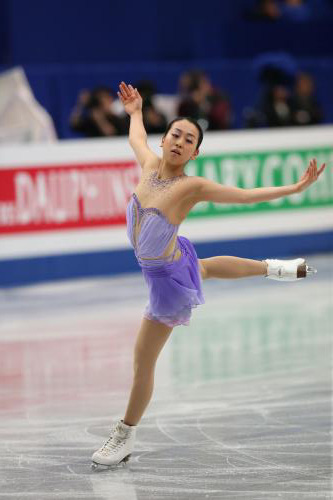 ＜フィギュスケート世界選手権＞女子ＳＰで世界歴代最高得点をマークした浅田真央