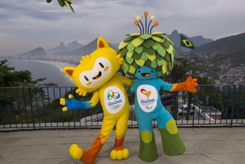 公表されたリオ五輪・パラリンピックのマスコット（ＡＰ）