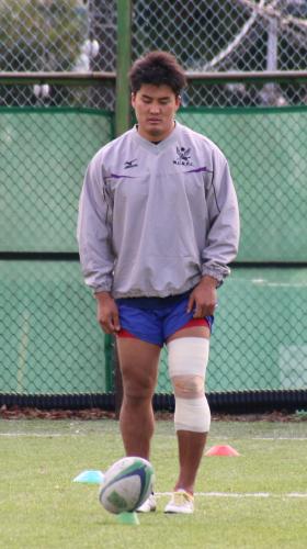 左膝の故障が癒え、１２月７日の早明戦以来の先発が決まったＳＯ田村