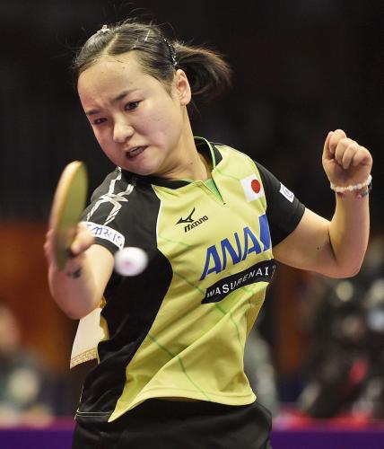 女子シングルス４回戦を突破し日本人最年少での８強入りを決めた伊藤