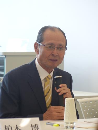 第１回東京２０２０エンブレム委員会の委員を務めるソフトバンクの王貞治球団会長