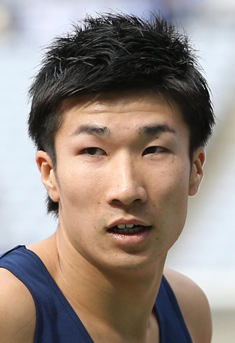 日本選手権男子１００メートルに出場した桐生祥秀
