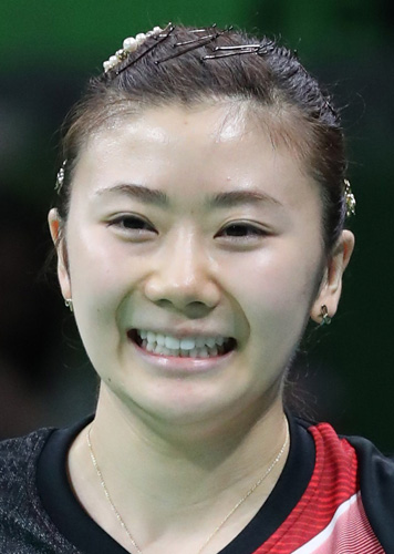 卓球女子日本代表の福原愛