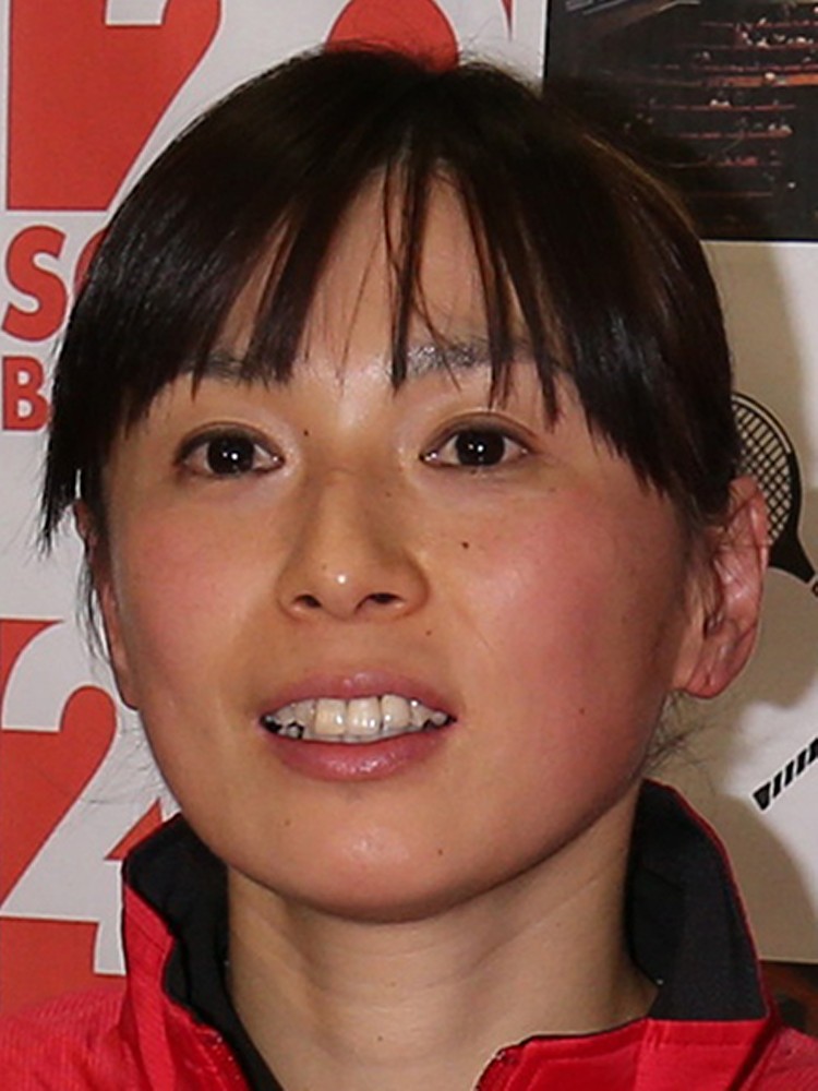 結婚を報告したプロスカッシュ選手の松井千夏