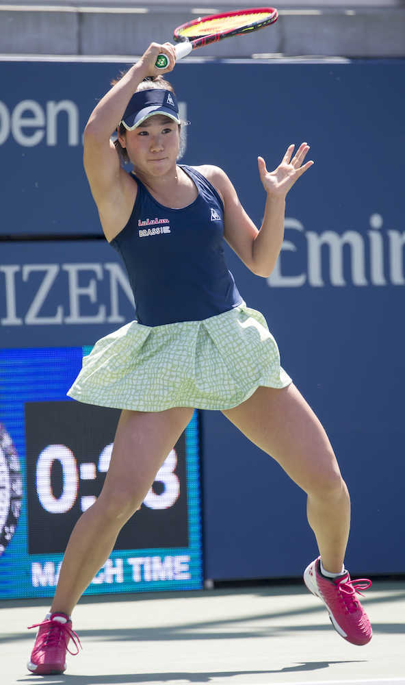 ＜全米オープンテニス＞フルセットの末、キャサリン・ベリスに勝利した日比野菜緒