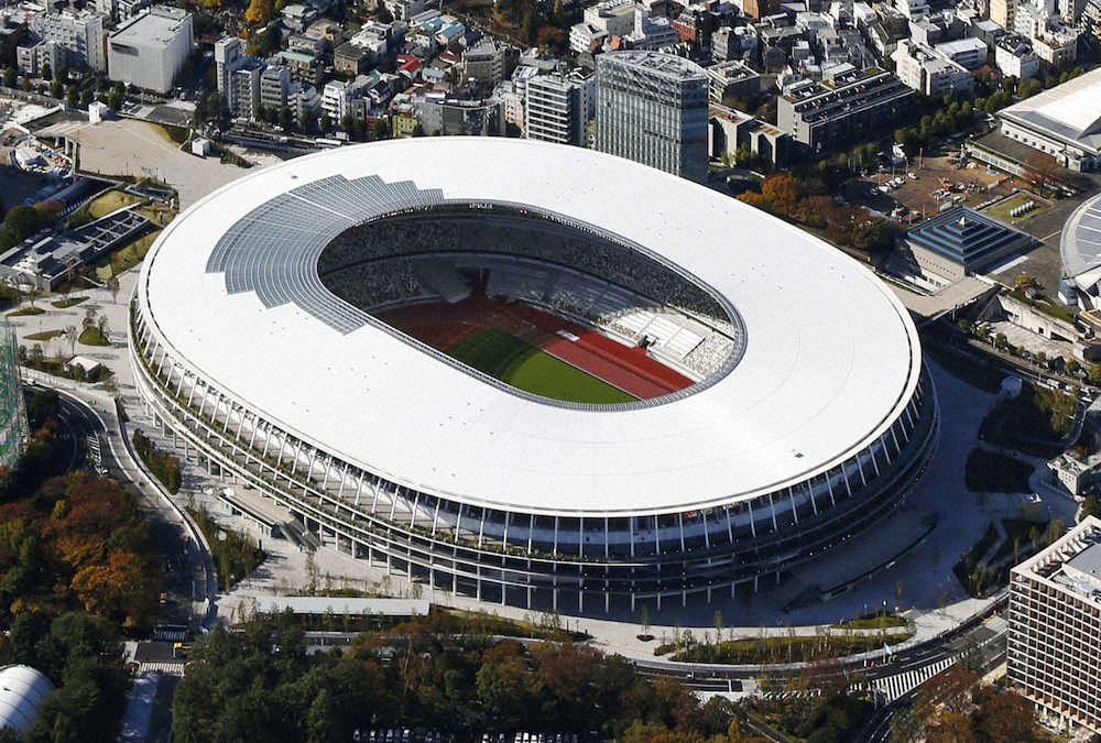 2020年東京五輪・パラリンピックのメインスタジアムとなる新国立競技場