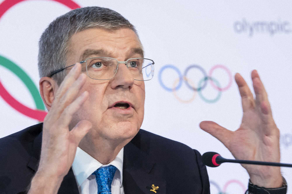 IOCのバッハ会長（AP）
