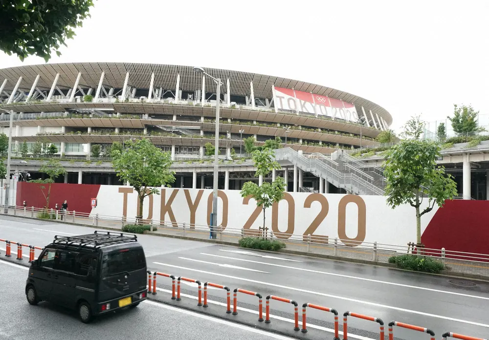 東京パラリンピック開会式が行われる国立競技場