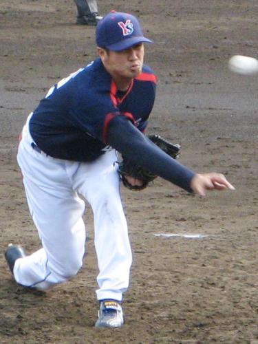 イースタン巨人戦で６回５安打１失点と好投した木田優夫