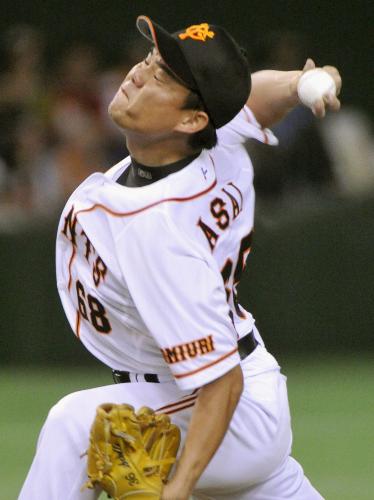 移籍後初登板で７回無失点、２季ぶりの勝利を挙げた巨人・朝井
