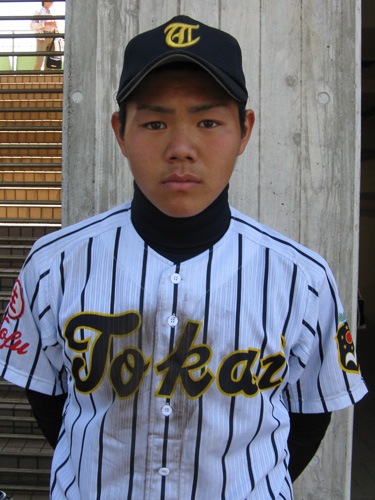 日本ハムが今秋のドラフト１位候補にリストアップした東海大甲府・高橋周平内野手