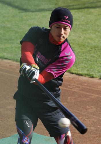 米大リーグ、マリナーズの春季キャンプへの参加が決まった川崎宗則内野手