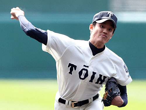 ＤｅＮＡが今秋ドラフトで１位指名を示唆した大阪桐蔭・藤浪晋太郎投手