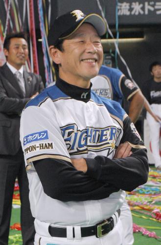 日本ハムを３年ぶりのリーグ優勝に導いた栗山監督