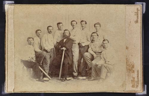 米メーン州で発見された１８６５年撮影の野球カード