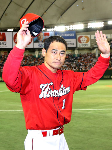 今季限りでの現役引退を表明した広島・前田智