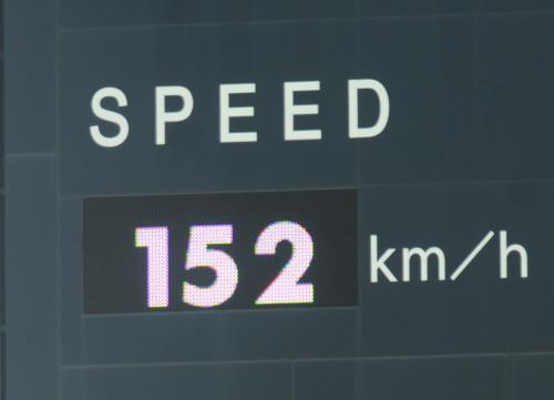 ＜日大三島・静岡＞日大三島の小沢は自身が持つ県内最速記録を３キロ更新する１５２キロをマーク