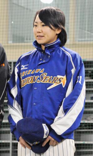 女子野球の日本代表候補に選出された吉田えり