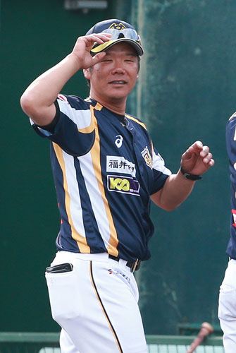 ＢＣリーグ・福井の藤井バッテリーコーチ