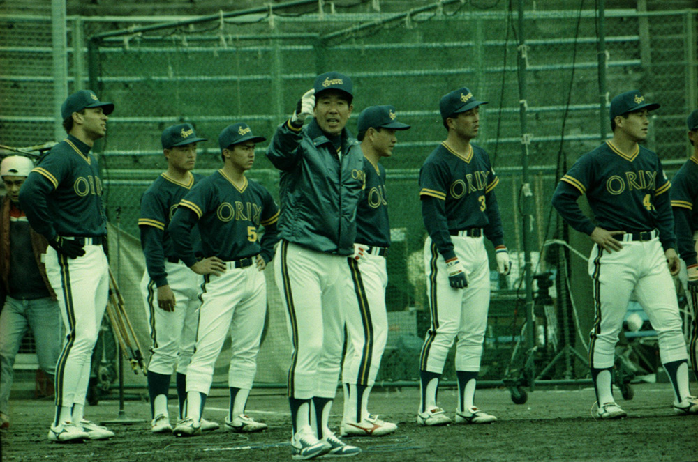 １９８９年２月、高知キャンプに臨んだ上田監督率いるオリックスナイン