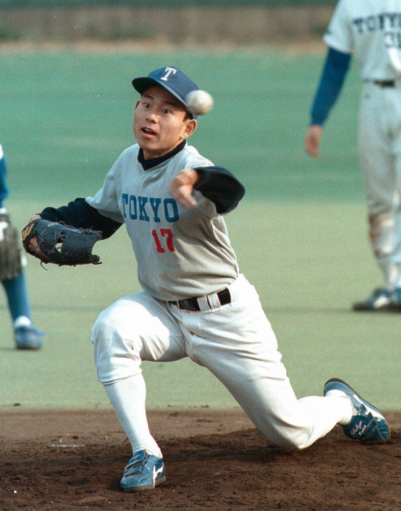 ９７年、エースとして活躍した東大・遠藤