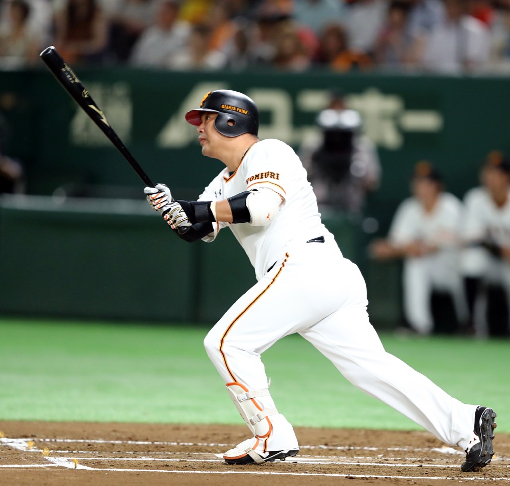 今季は１４本塁打５８打点に終わった村田