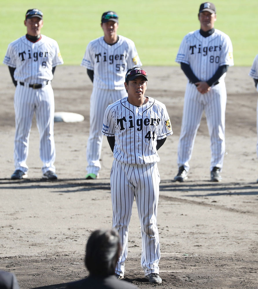 阪神 梅野 選手会長就任へ 狩野から継承 球団史上最速 最年少 スポニチ Sponichi Annex 野球