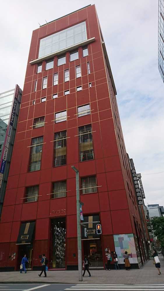 景浦将が阪神から勧誘された資生堂パーラー銀座本店がある東京銀座資生堂ビル