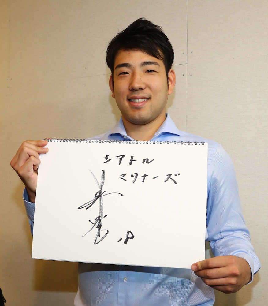 【画像・写真】雄星、“メジャー仕様”スピード調整　例年より１カ月早くキャッチボール