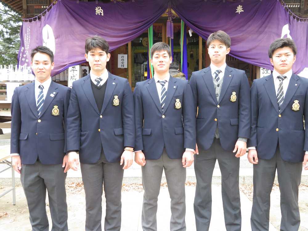 【画像・写真】今秋ドラフト候補法大・宇草、日本一へ「重圧楽しみ」