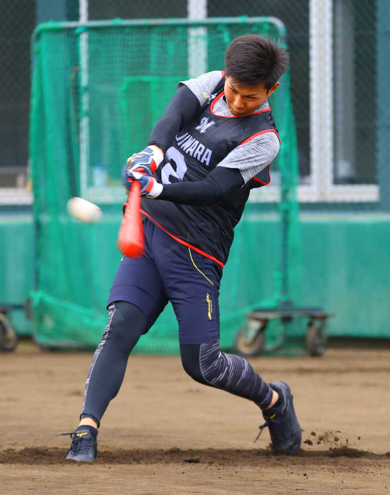 【画像・写真】ロッテ　ドラ１・藤原　「５人抜き」快走でアピールも「長距離は本当に苦手…」