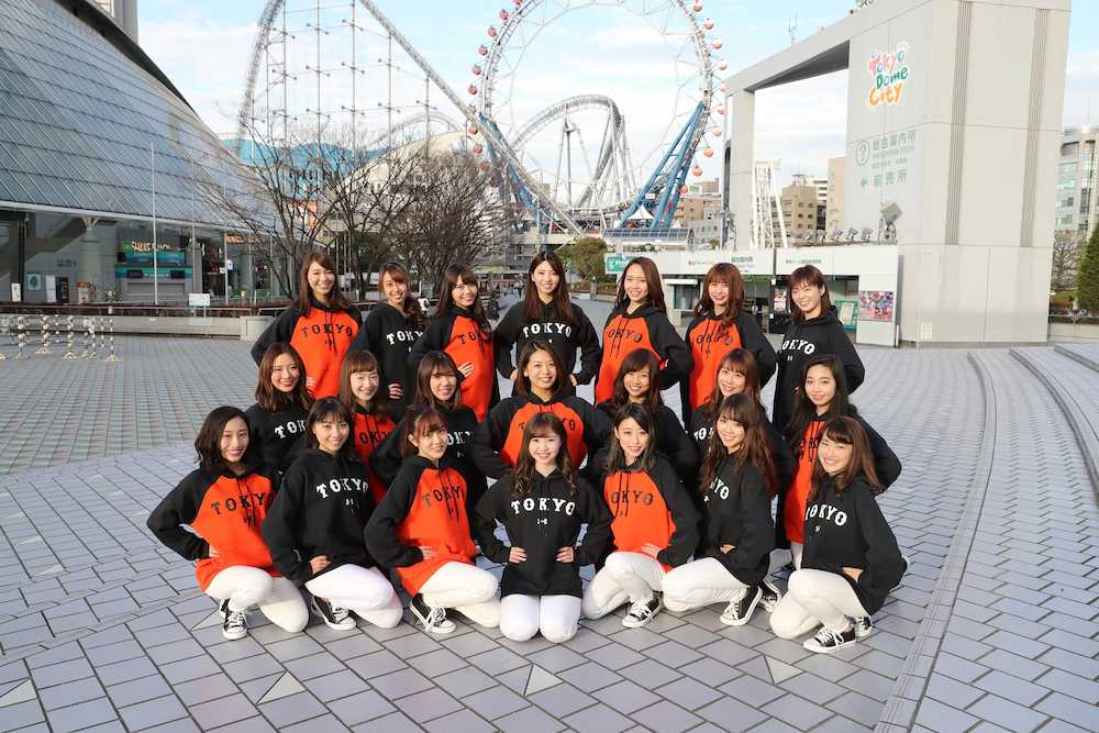 【画像・写真】巨人　２０１９年度の公式マスコットガール「ヴィーナス」発表　新メンバー１０人