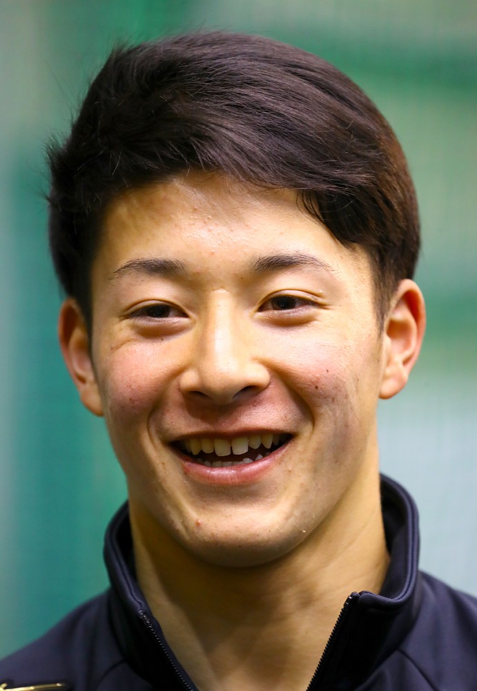 【画像・写真】輝星、イベントの自己紹介でＶ宣言「今年日本一になる、ファイターズの吉田です」