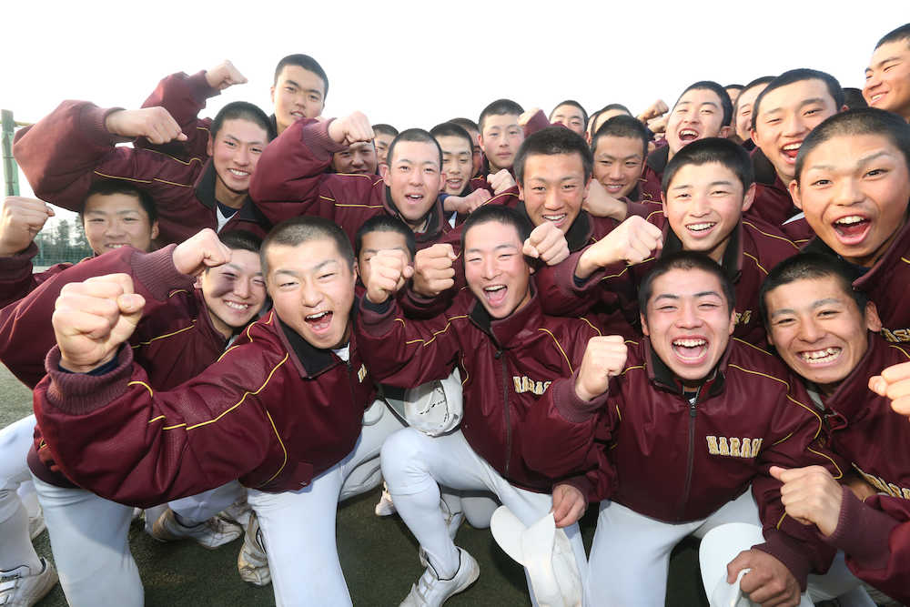 【画像・写真】習志野10年ぶり選抜出場　「後輩の目標」ロッテ・福浦に活躍届ける！