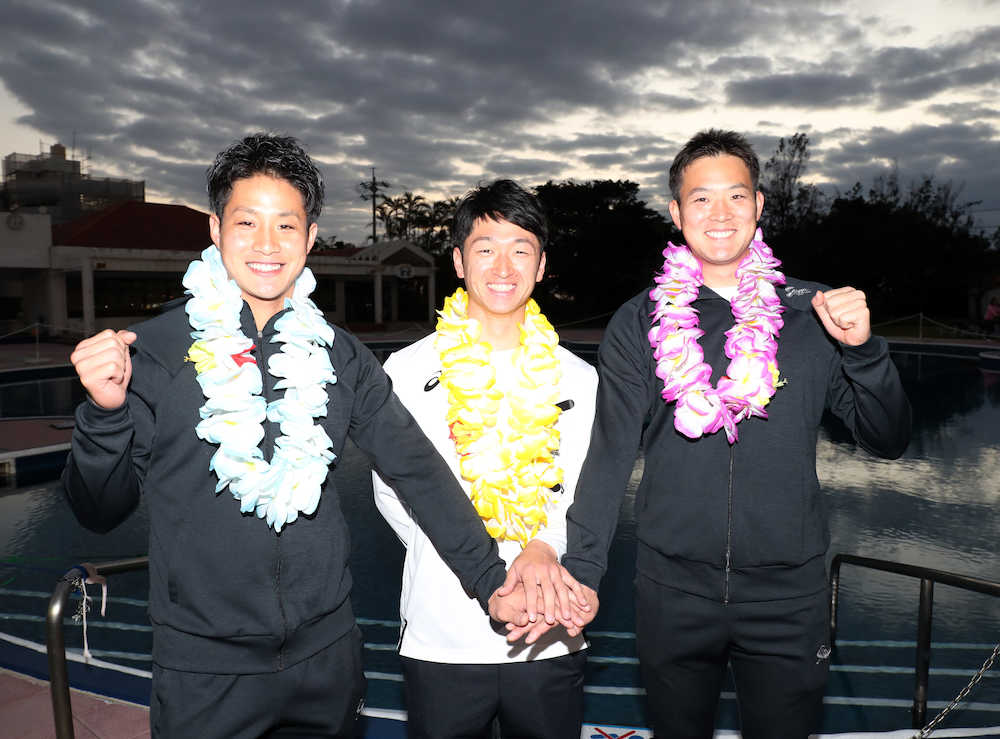 【画像・写真】阪神　ドラ１近本　沖縄入り「自分は、自分のことだけに集中してやっていきたい」