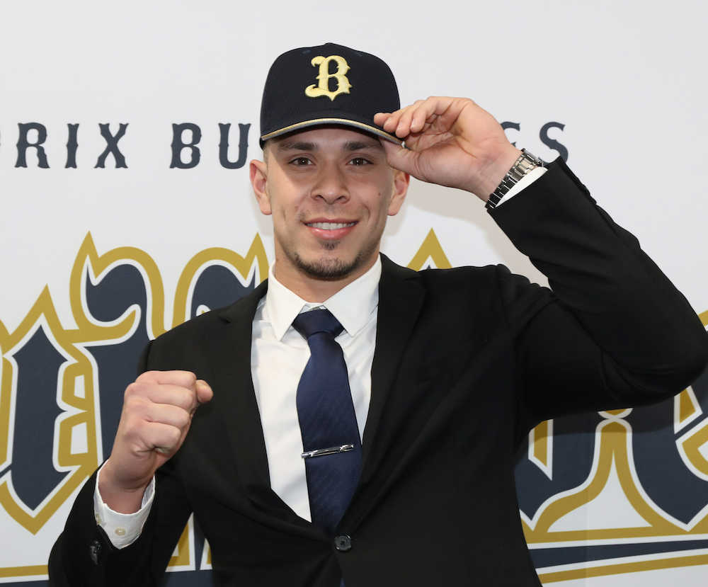 【画像・写真】オリックス　メネセス「ドラゴンボール」孫悟空の熱烈ファン「打席に立てば超サイヤ人になるぜ」