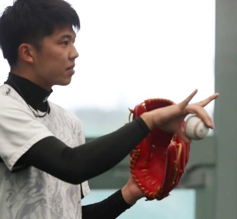 【画像・写真】阪神　才木　“キツネボール”でエース目指す「実戦でも試していけたら」