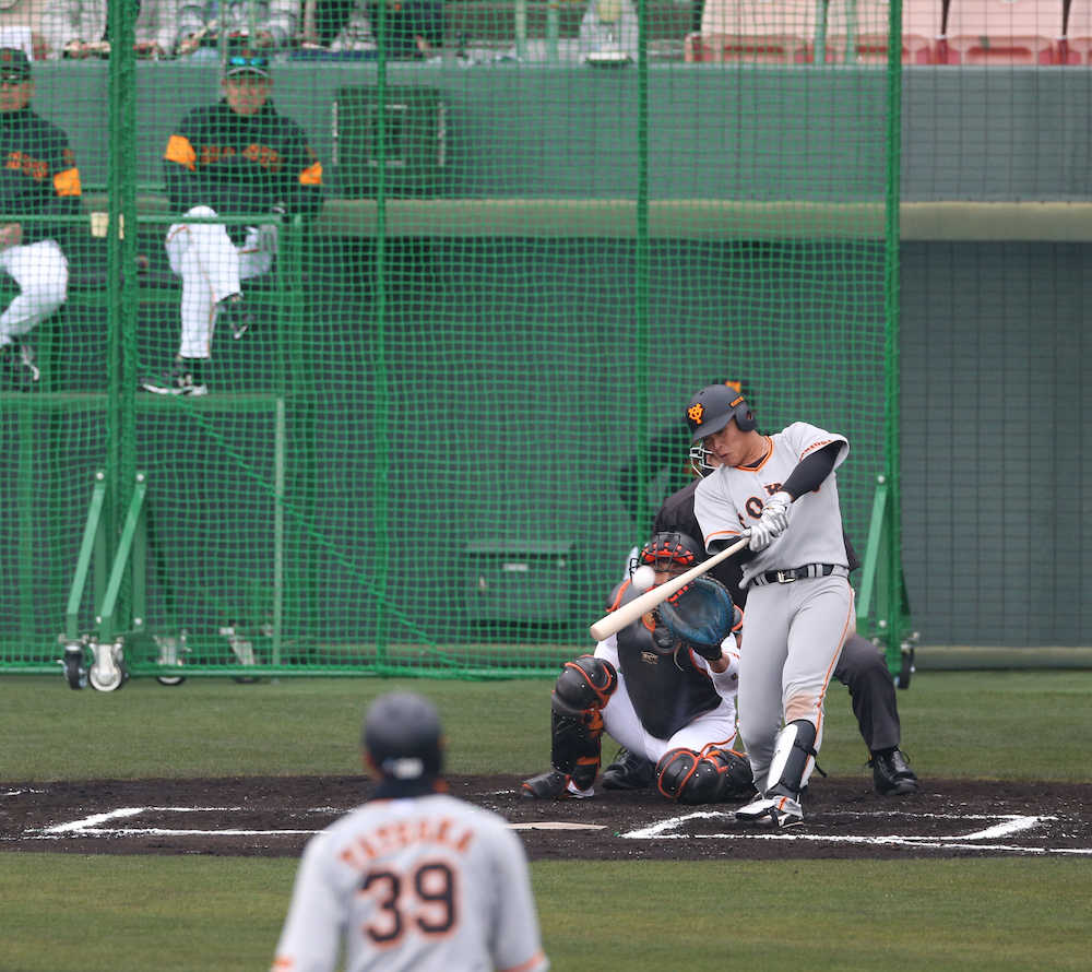 【画像・写真】原巨人、２軍が鬼の６連打！球団史上最速実戦で猛襲