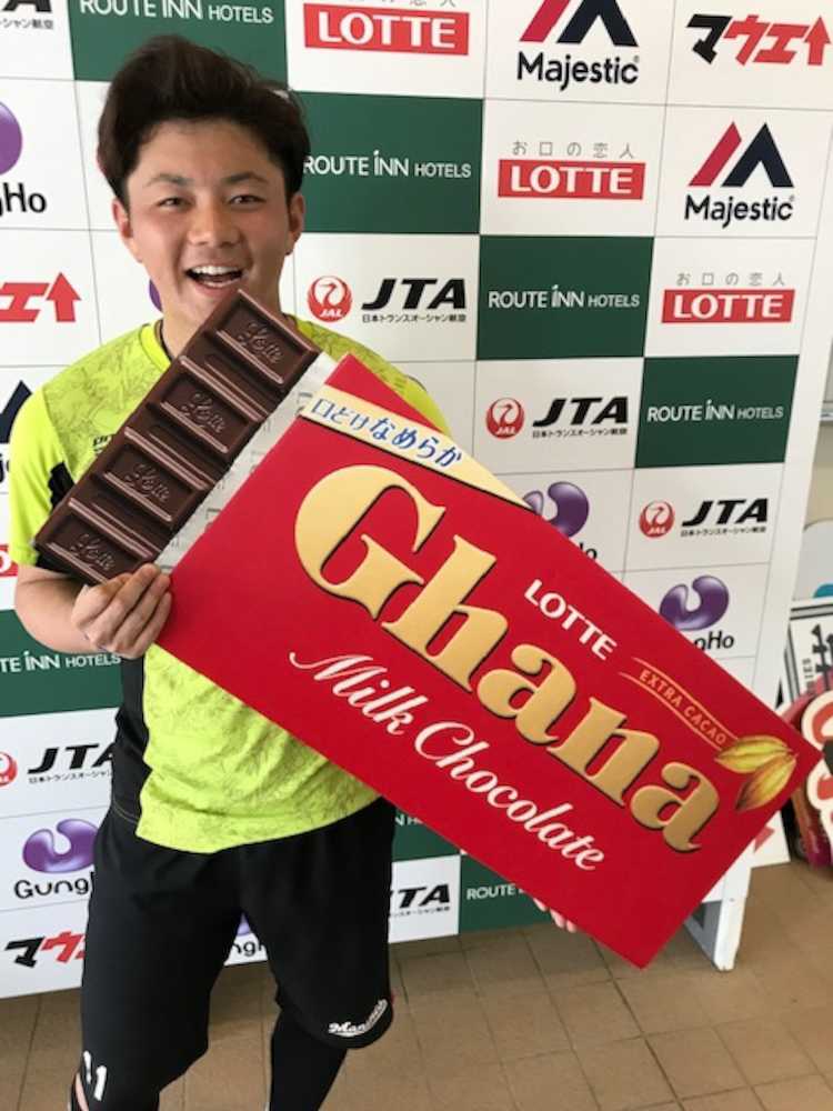 【画像・写真】ロッテ　チョコを渡したい選手　成田が独走、藤原は…