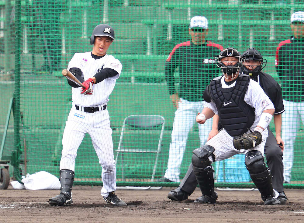 【画像・写真】ロッテ　藤原“プロ初三振”「今はまだ焦りはありません」
