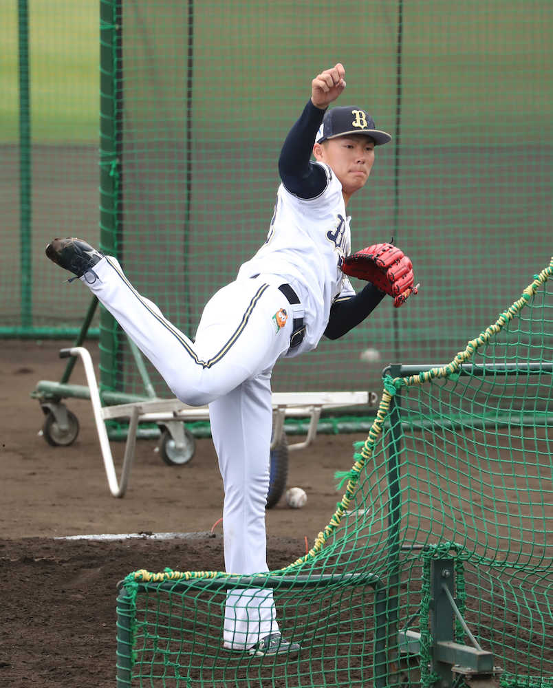 【画像・写真】オリックス　山本　収穫はカーブ「イメージ通り」
