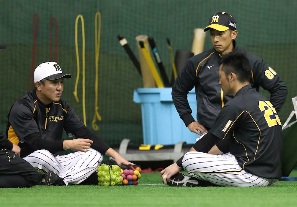 【画像・写真】「江越改造計画」が始動「遊びの中でバットに当てる感覚を養えないかと」