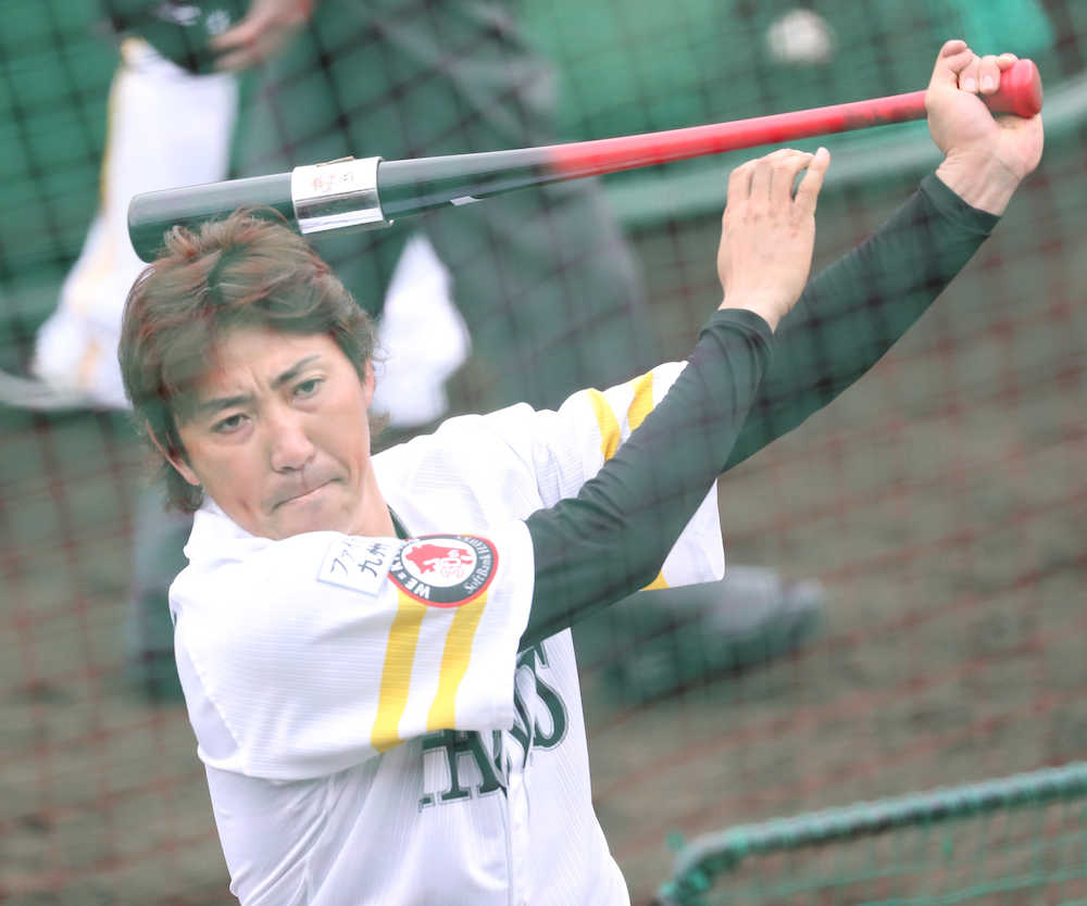 【画像・写真】ソフトＢ内川、フリーで安打性７本「前に飛んで良かった」