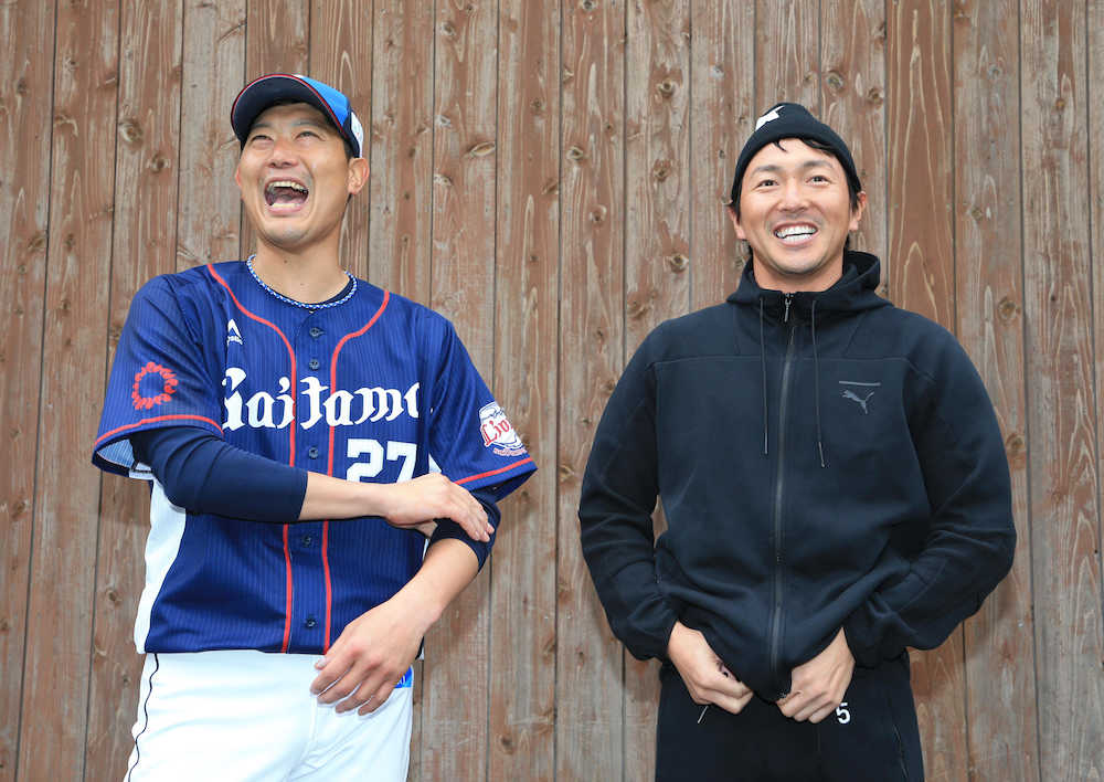 【画像・写真】内海　長野サプライズ訪問に感激「俺も広島いかないと」