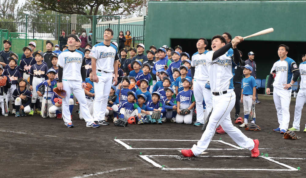 【画像・写真】日本ハム　野村　吉田輝との対戦「負けたくない」